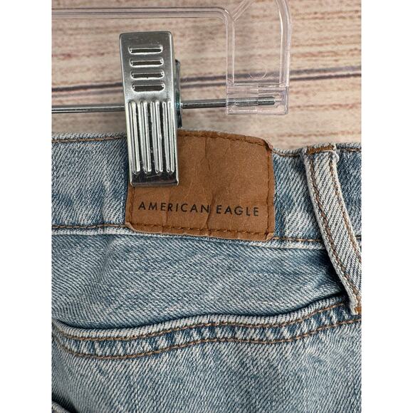American Eagle '90s Bootcut Jeans Womens 16 Blue Light Wash Denim - Picture 5 of 13